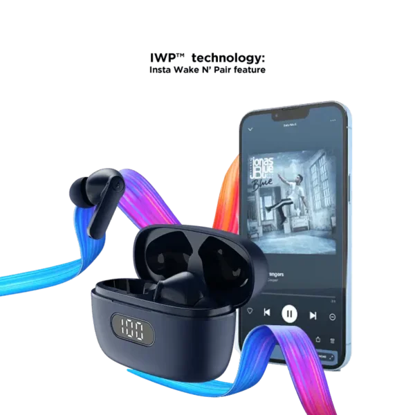 zopic boAt Newly Launched Airdopes 121 PRO True Wireless Earbuds with boAt Signature Sound, Quad Mic ENx™, Beast™ Mode for Gaming, 40H Playtime, IWP™, IPX4, Battery Indicator zopic