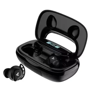Boat Airdopes 621 Bluetooth Earphones Truly Wireless in Ear Earbuds with Mic and Upto 150 Hours Playback, ASAP Charge, Case Indicator, Boat Signature Sound, Iwp Tech, Ipx7 & Smooth Touch Controls