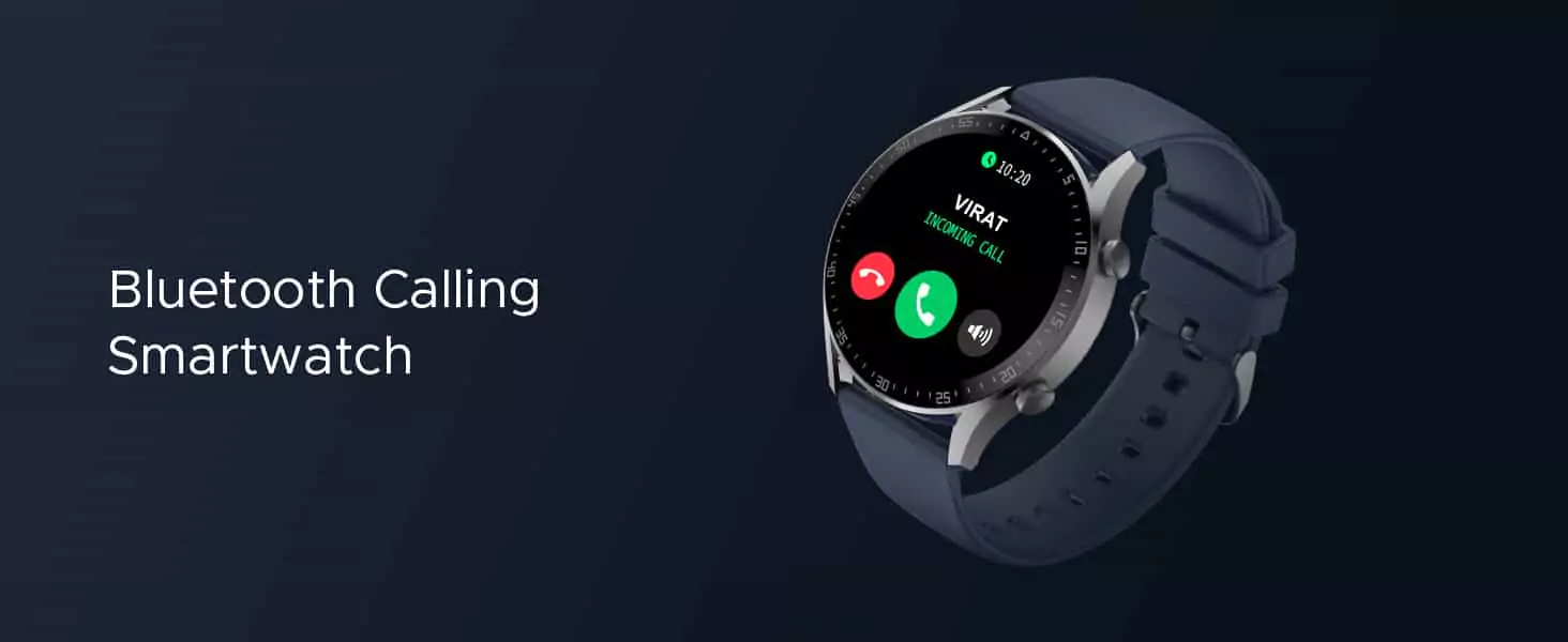 zopic Fire-Boltt India's No 1 Smartwatch Brand Talk 2 Bluetooth Calling Smartwatch with Dual Button, Hands On Voice Assistance, 60 Sports Modes, in Built Mic & Speaker with IP68 Rating
