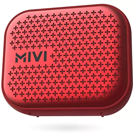 Mivi Roam 2 Speaker Bluetooth 5W Portable Speaker,24 Hours Playtime,Powerful Bass, Wireless Stereo, Waterproof, Bluetooth 5.0 and in-Built Mic with Voice Assistance | zopic