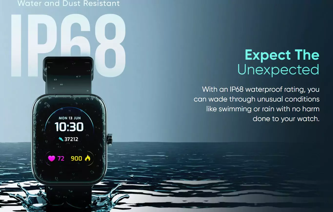 Mivi ने लांच की सस्ती कीमत में शानदार फीचर्स वाली स्मार्टवॉच, जानिये फीचर्स  और कीमत - Mivi Model E, mivi launched a smartwatch with great features at  an affordable price, know the