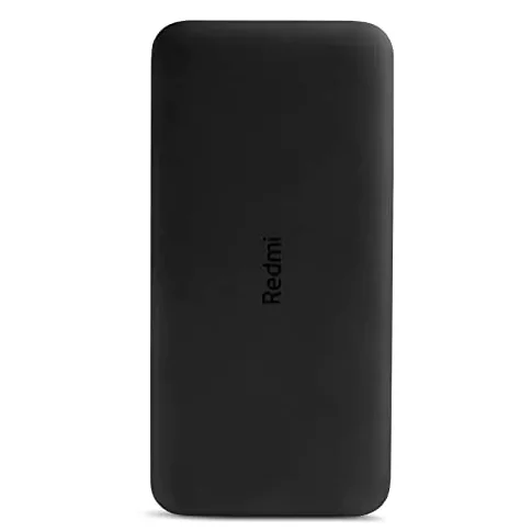 zopic Redmi 10000mAh 10 Watt black color Lithium Polymer Power Bank with Fast Charging, Dual input ports (Micro USB & Type-C)