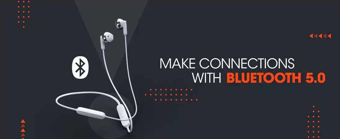 Zopic JBL Tune 215BT in Ear Bluetooth Wireless Neckband 16 Hours Playtime with Quick Charge, Earphones with Mic, 12.5mm Premium Earbuds with Pure Bass, BT 5.0, Dual Pairing, Type C & Voice Assistant Support