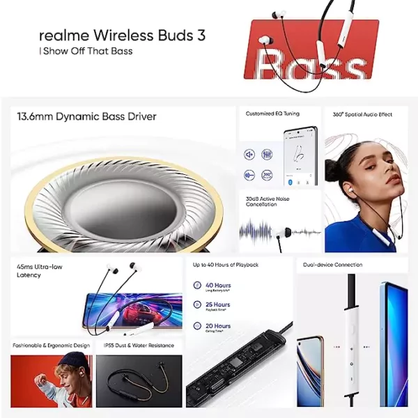 Realme neckband charging time sale