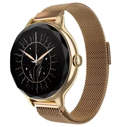 Noise hybrid watch online rose gold